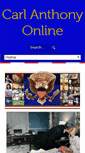 Mobile Screenshot of carlanthonyonline.com