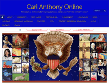 Tablet Screenshot of carlanthonyonline.com
